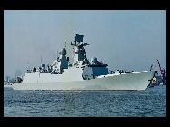 054A型フリゲート艦　　　　中国国内の軍事に関する『艦船知識』や『現代艦船』『艦載武器』など多くの定期刊行物は最近、中国海軍潜水艦基地や国産新式戦艦群、輸入された主力戦艦の写真を公開した。 ｢中国網日本語版(チャイナネット)｣　2010年12月14日