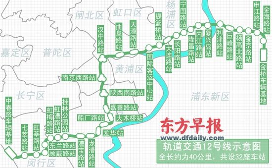 上海四条轨交新线全面开工(组图)