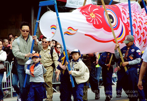 サンフランシスコの日本桜祭パレード