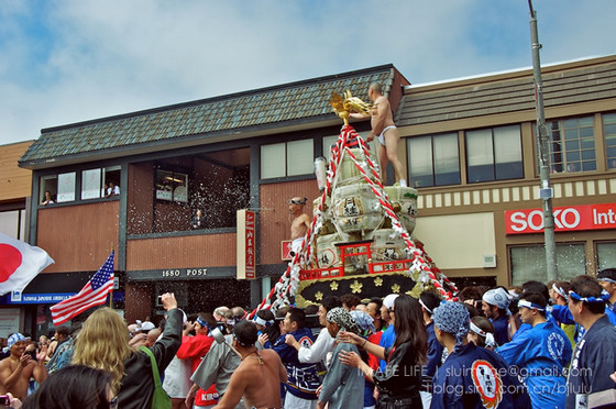 サンフランシスコの日本桜祭パレード