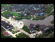 震災から3年後の綿竹市の年画村  