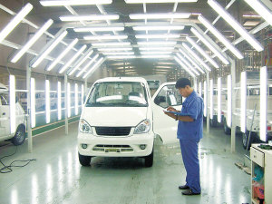 中国初の純電気自動車生産拠点、武漢で建設開始