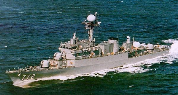 資料写真:1989年11月に服役し始め、昨年に沈没した韓国哨戒艦PCC-772｢天安｣