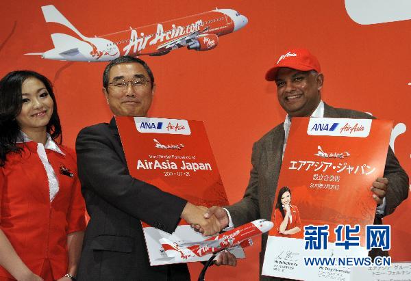全日空とエアアジアが格安航空会社を合弁で設立