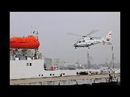 中国の海洋監視船｢中国海監50｣でこのほど、初めて艦載機の着艦演習が行われた。 ｢中国網日本語版(チャイナネット)｣　2011年7月25日