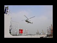 中国の海洋監視船｢中国海監50｣でこのほど、初めて艦載機の着艦演習が行われた。 ｢中国網日本語版(チャイナネット)｣　2011年7月25日