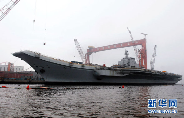 中国の空母建造、船舶・電子・軍事工業などの産業をけん引