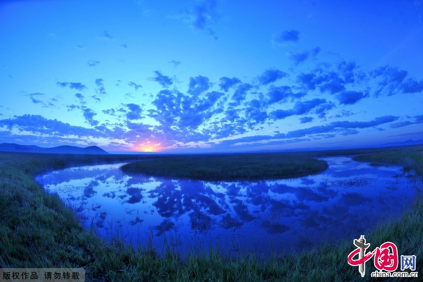 沽源境内有潮白河、滦河、葫芦河三大水系，地表水资源总量为7381万立方米，水产资源开发潜力大。中国网图片库 岳星摄影