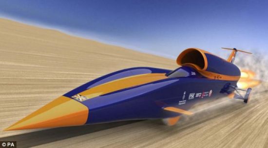 一支英国团队正在研制BloodhoundSSC，希望能够打破ThrustSSC保持了14年之久的速度纪录