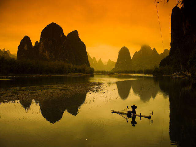 水墨画の世界 桂林 写真集 中国網 日本語