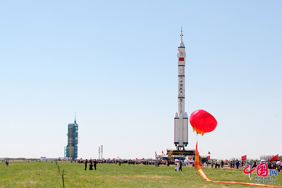 神舟九號6月中旬擇機發射 將實施首次載人空間交會對接[高清]