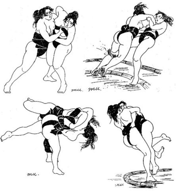 画像で日本の女相撲の発展史を説明 China Org Cn