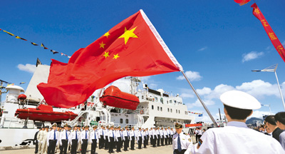 海事局の巡視船隊が南中国海へ