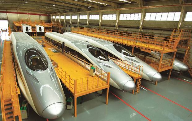 中国高速列車の約7割、青島市で製造される
