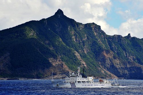 中国「海監」が5日も釣魚島領海をパトロール