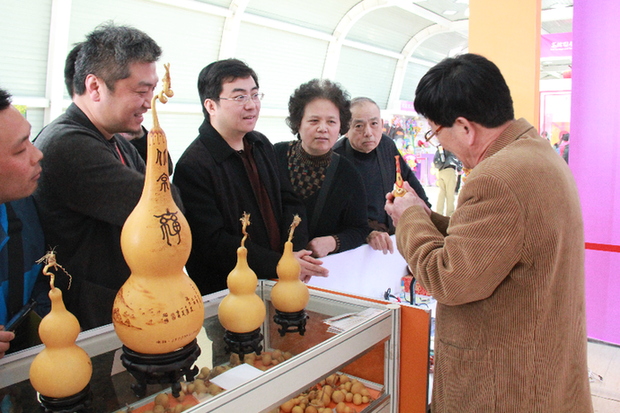 山東省淄博市張店区の9つの非物質文化遺産、北京で展示
