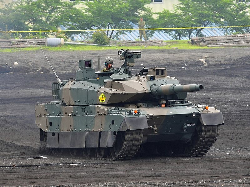号称亚洲最强！日本10式坦克最新高清细节曝光【5】
