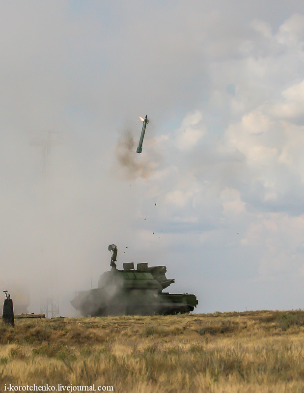TOR-M1ミサイル防衛システム　実弾攻撃の様子が公開