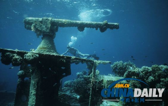 探秘世界最大海底墓地 二战日军尸骨在此沉睡