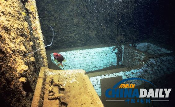 探秘世界最大海底墓地 二战日军尸骨在此沉睡