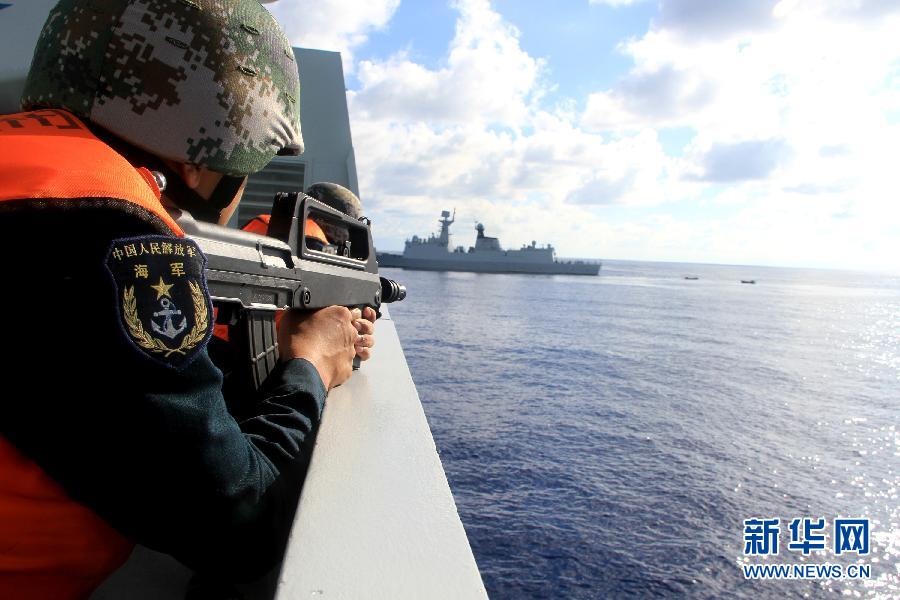 中国海軍東海艦隊、遠海で検査･拿捕演習を実施