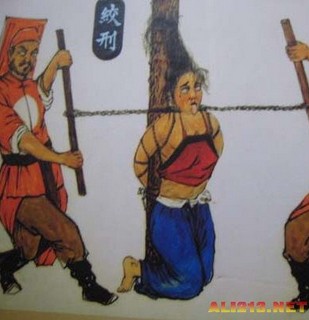 古代日本惩罚女犯变态酷刑