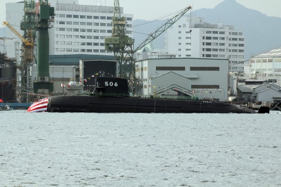 日本のそうりゅう型潜水艦6番艦が進水　内部写真初公開