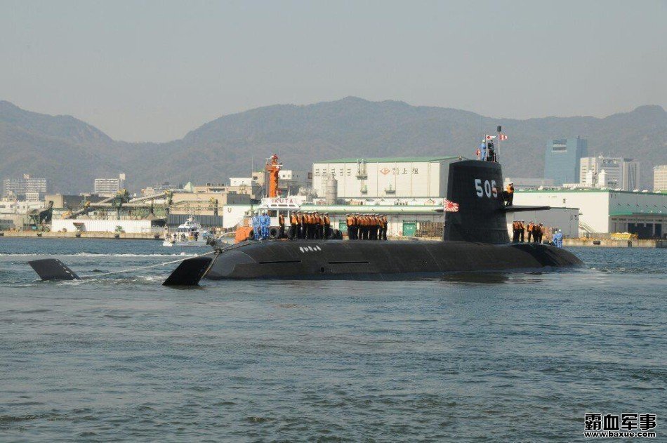 資料写真：でそうりゅう型潜水艦の5番艦「ずいりゅう」の引渡式（2013年3月6日）