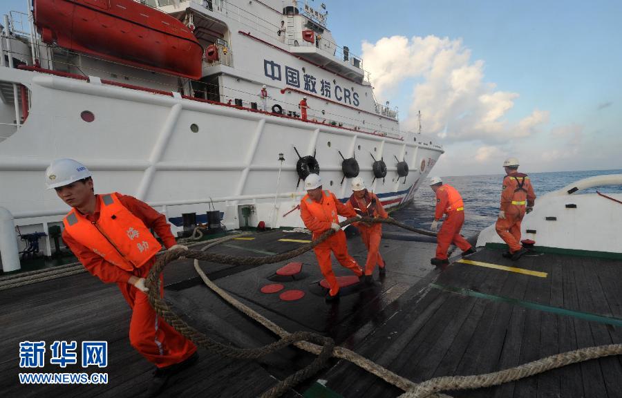 ｢マレーシア不明機｣　中国艦艇8隻が2万3282平方キロを捜索