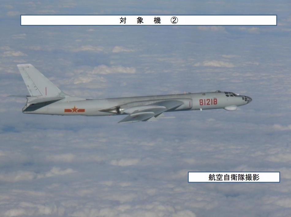 中国空軍の給油機と思われるIl-78がテスト飛行