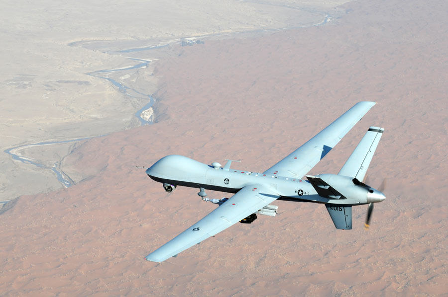 MQ-9、空対地ミサイルの発射実験に成功