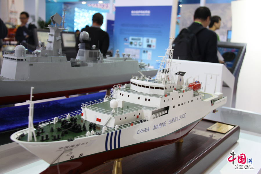 中国3000吨海监83船 摄影 中国网 苏向东