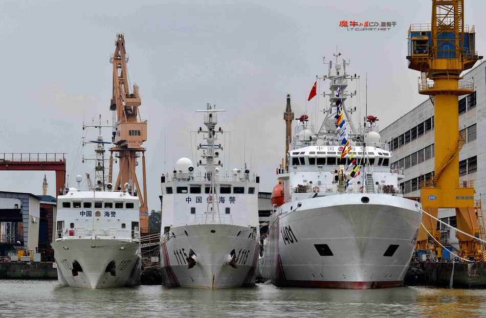 中国の新しい4千トン級海洋監視船が交付　複数隻の建造進む