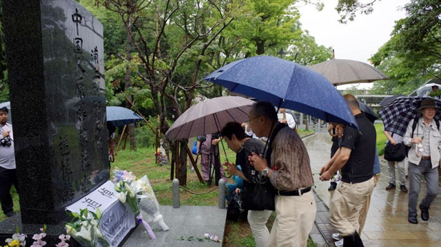｢七七事変｣77周年　長崎で記念活動