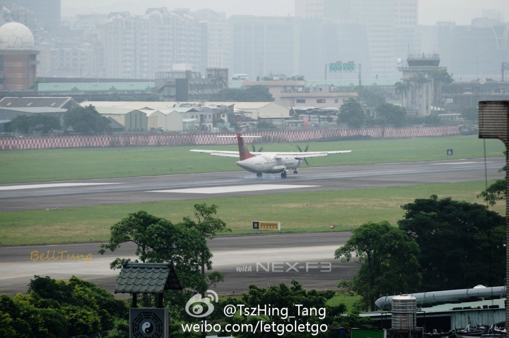 大陆网友曾拍摄台湾失事客机 竟成“遗照”