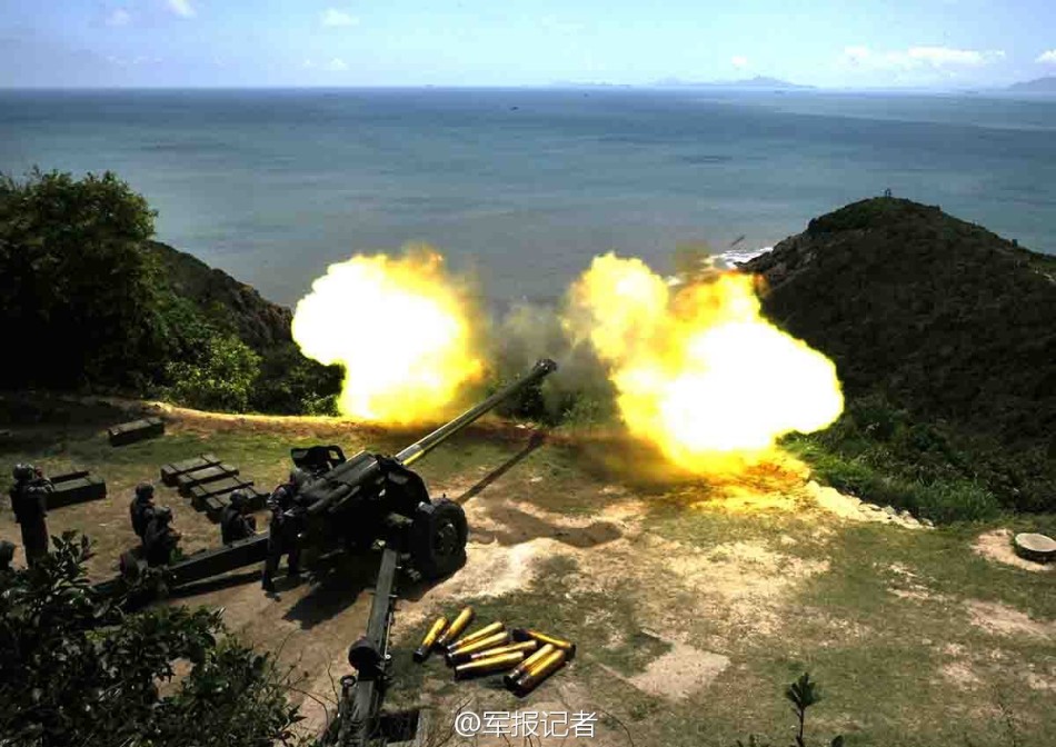 中国人民解放军,东中国海の岸で激しい対海攻撃