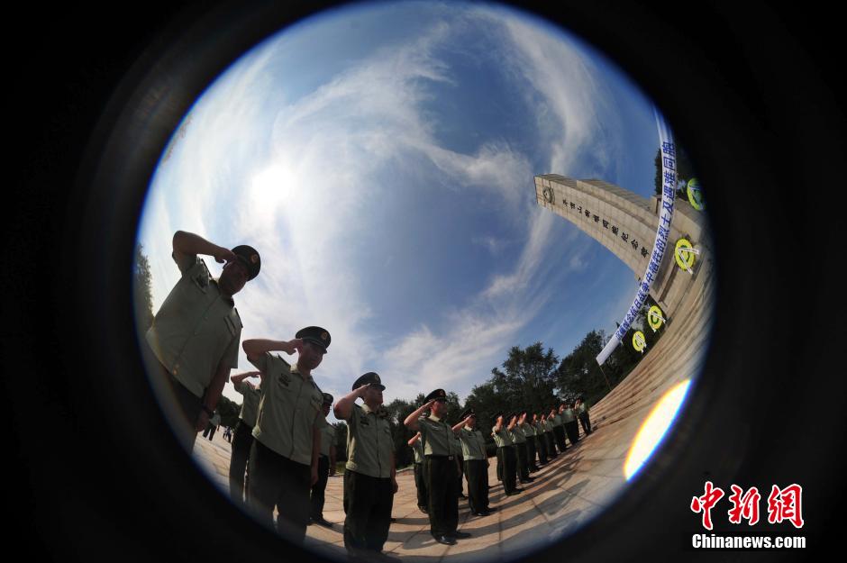 组图：各地举办活动迎接抗战胜利纪念日