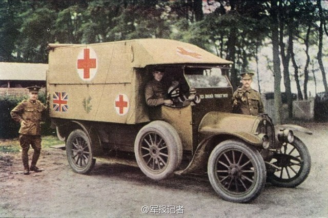 第一次世界大戦の貴重なカラー写真