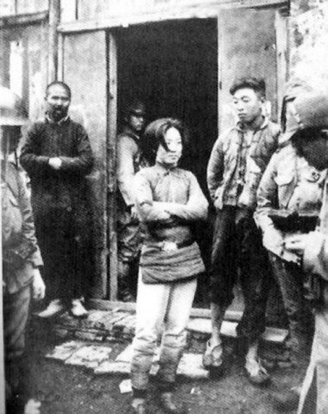 抗日戦争、旧日本軍の捕虜になった女性兵たち