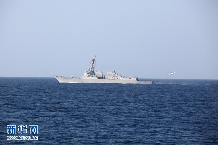 中米海軍、アデン湾で初の海上合同演習を実施