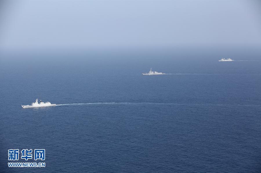 中米海軍、アデン湾で初の海上合同演習を実施