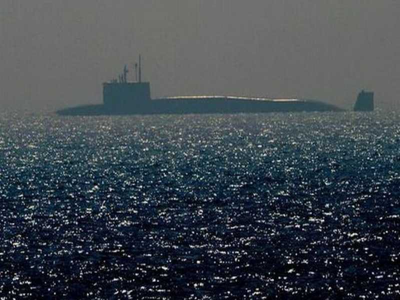 印首艘国产核潜艇出发海试