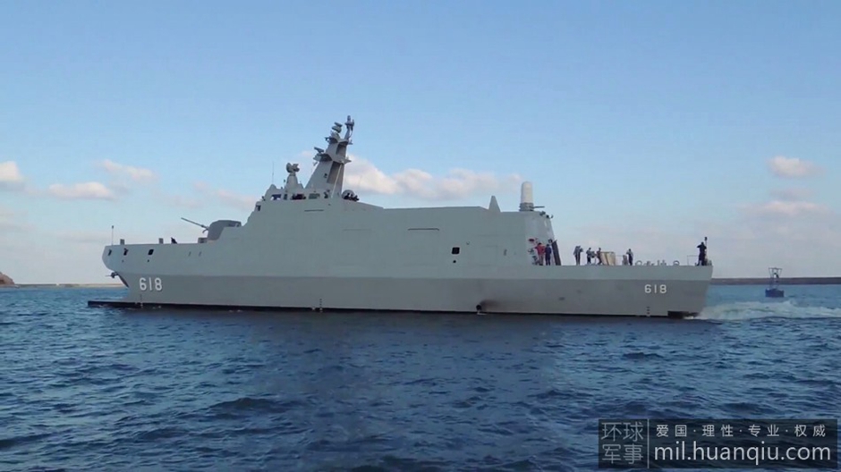 台湾ステルス双胴船の洋上試験の写真が公開　蛇行機動