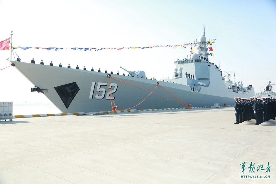 ｢中国版イージス｣、5隻目の052C駆逐艦済南艦｢｣が就役