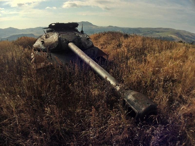 　日露が争う島を見守る旧ソ連のIS-3重戦車