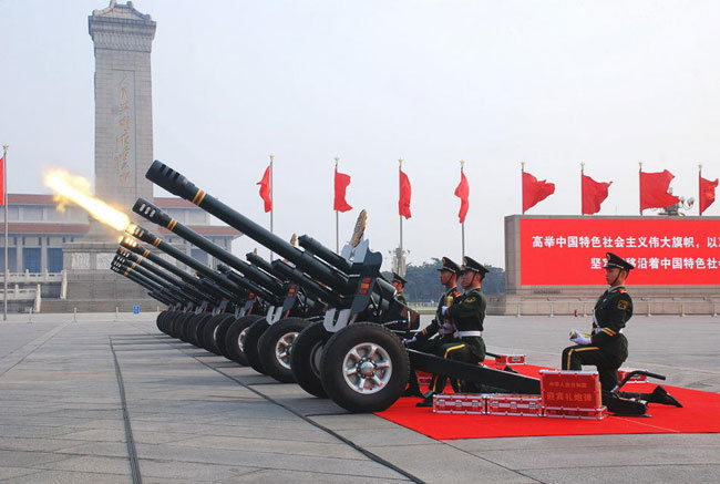 走近中国唯一的一支礼炮部队