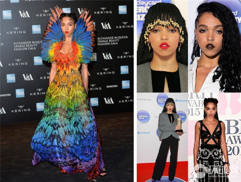 时尚与音乐圈奇葩新宠 暮光男未婚妻FKA Twigs