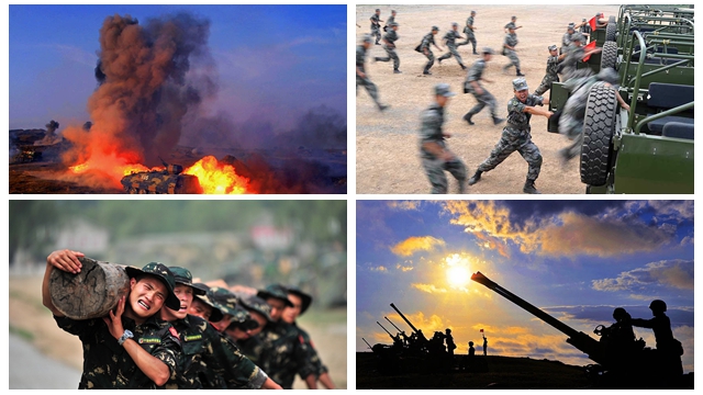 中国人民解放軍陸軍第27集団軍、戦闘訓練の迫力ある写真が公開