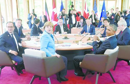 G7サミット、日本が南中国海問題を提起へ