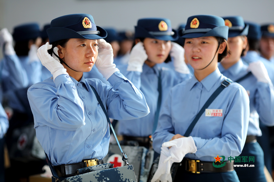 唯一の女性兵士部隊、閲兵村の「ベチューン医療部隊」